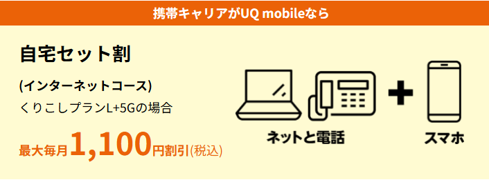 自宅セット割のイメージ画像